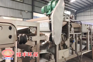 四帶式高速機(jī)，污泥脫水強(qiáng)力推薦機(jī)型